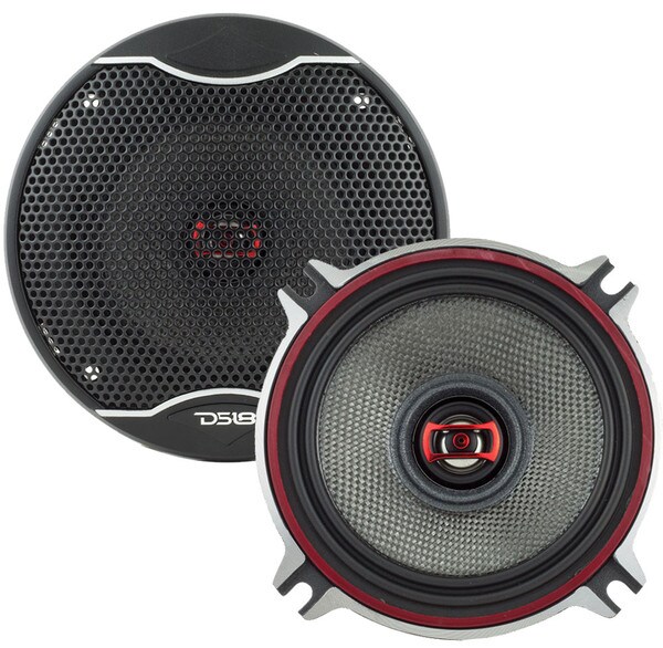 Main product image for DS18 EXL-SQ4.0 4" Fiberglass Cone 2-Way Coaxial Speaker Pair 3 Ohm294-8024